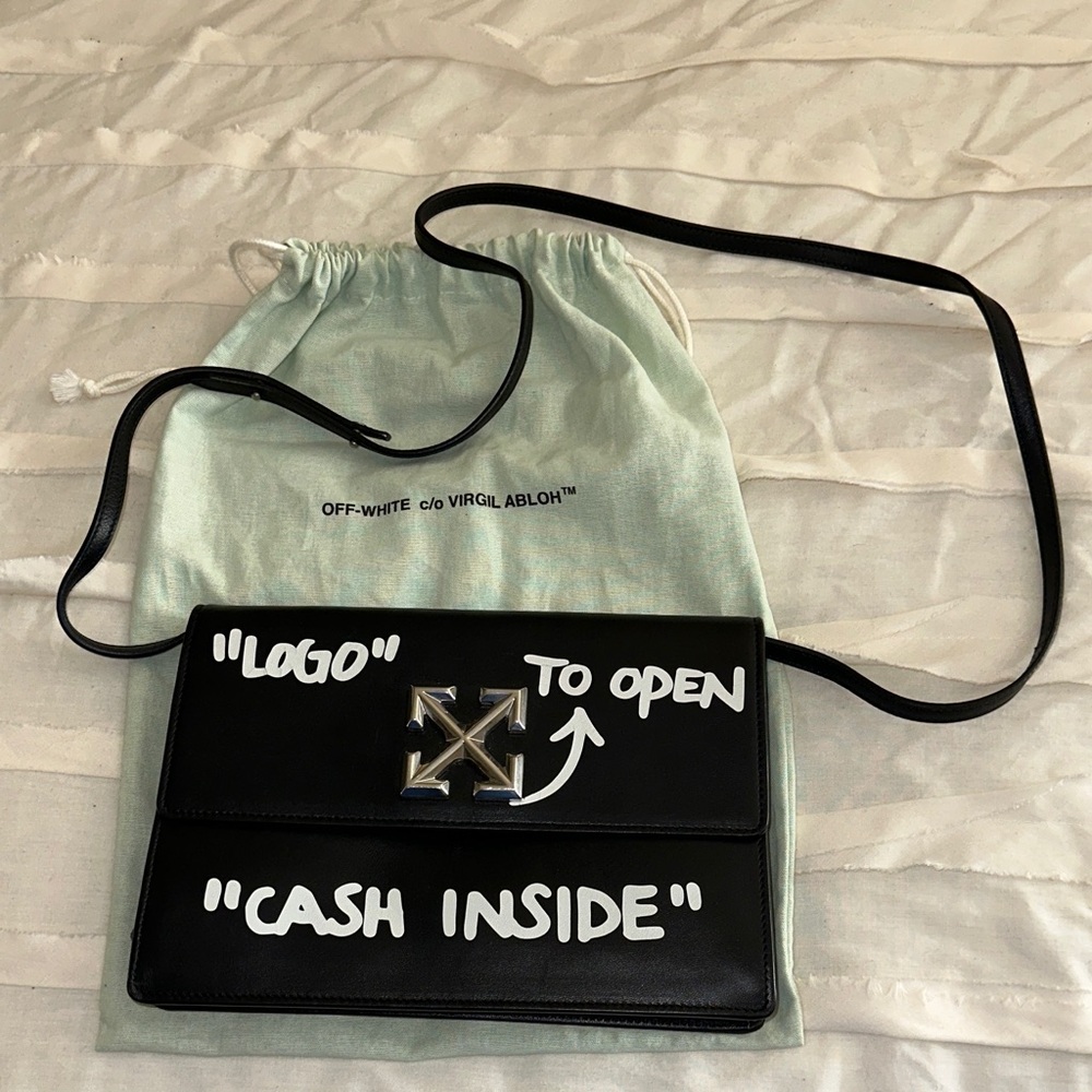 Off-White Black Shoulder Bag